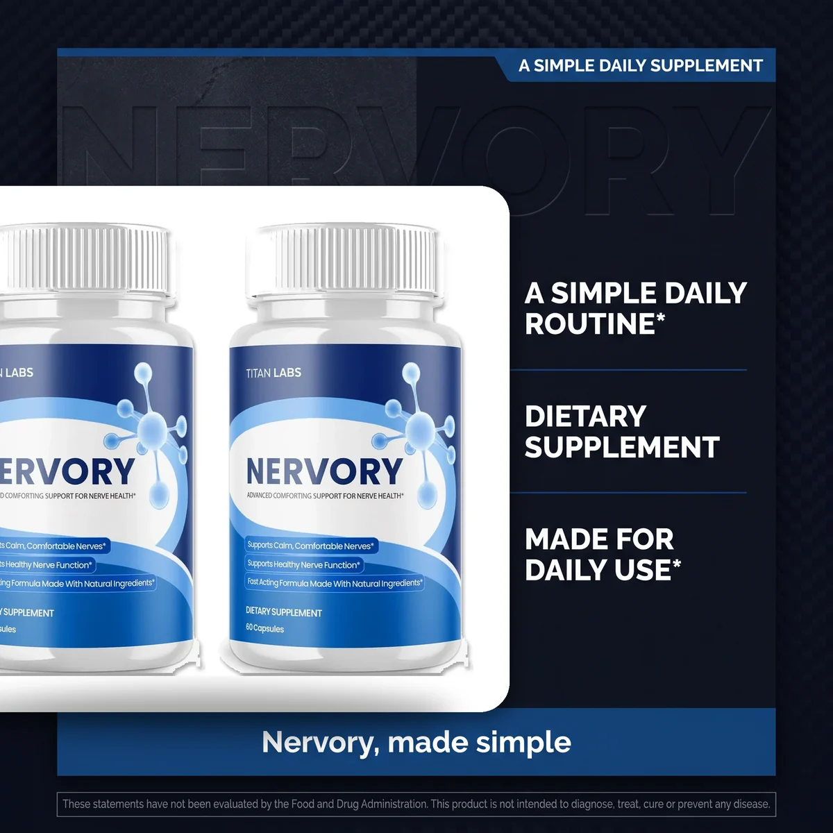 Why Nervory: a simple daily nerve support routine with B-vitamins and botanicals