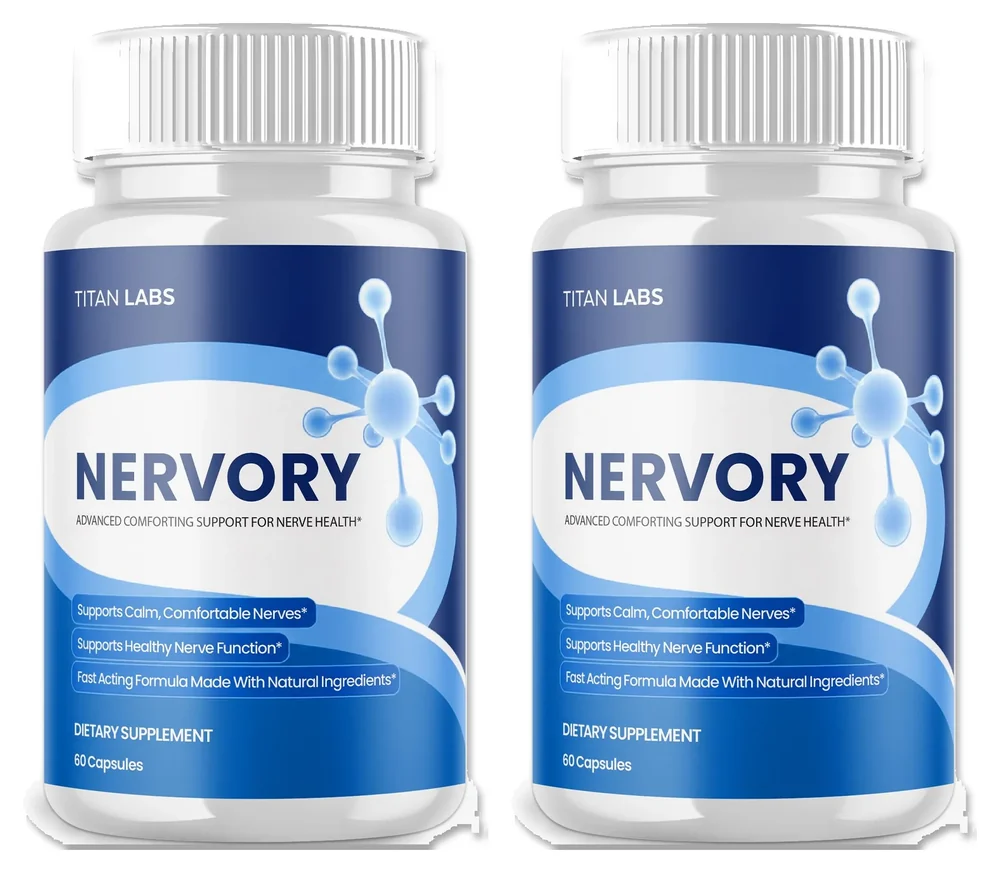 Nervory 2-bottle nerve support package, 60-day supply