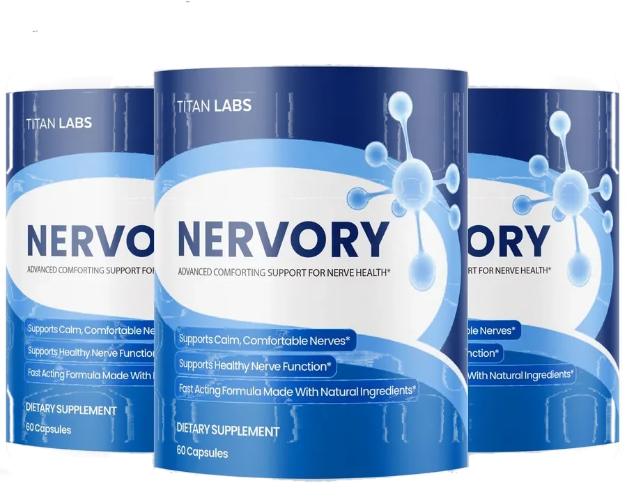 Nervory 3-bottle pack, 90-day supply, on the official store