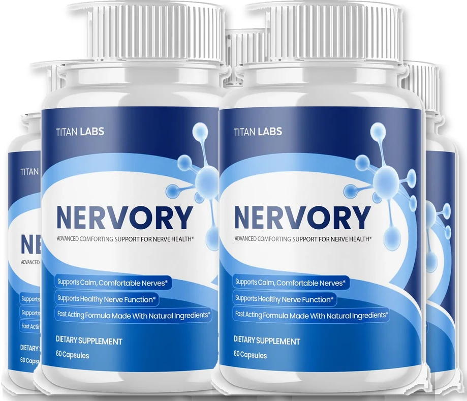 Nervory 6-bottle pack, 180-day supply, on the official store
