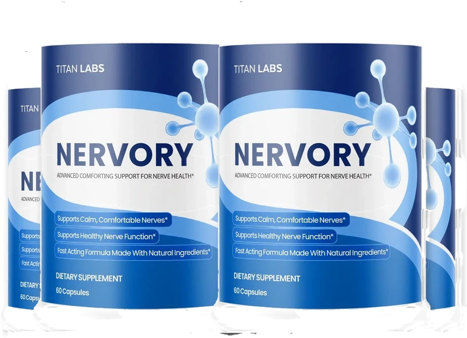 Nervory 6-bottle best-value nerve support package, 180-day supply